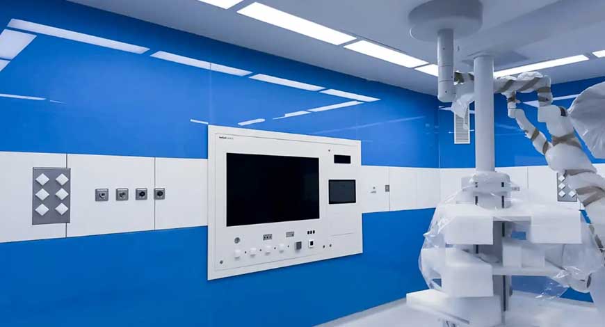 Digital, programmable OR wall panel