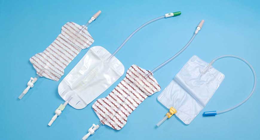 Urine collection bags