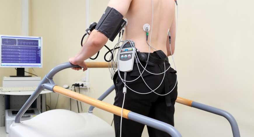 Treadmill test equipment